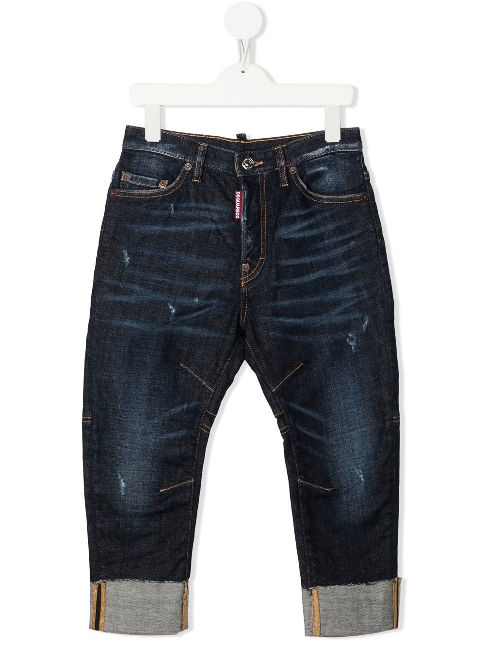 Dsquared2 Kids Jeans mit Stone-Wash-Effekt - Blau von Dsquared2 Kids