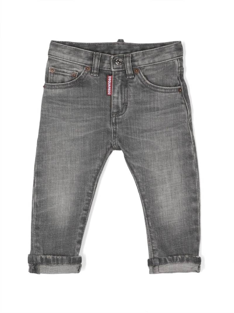 Dsquared2 Kids Jeans mit Stone-Wash-Effekt - Grau von Dsquared2 Kids