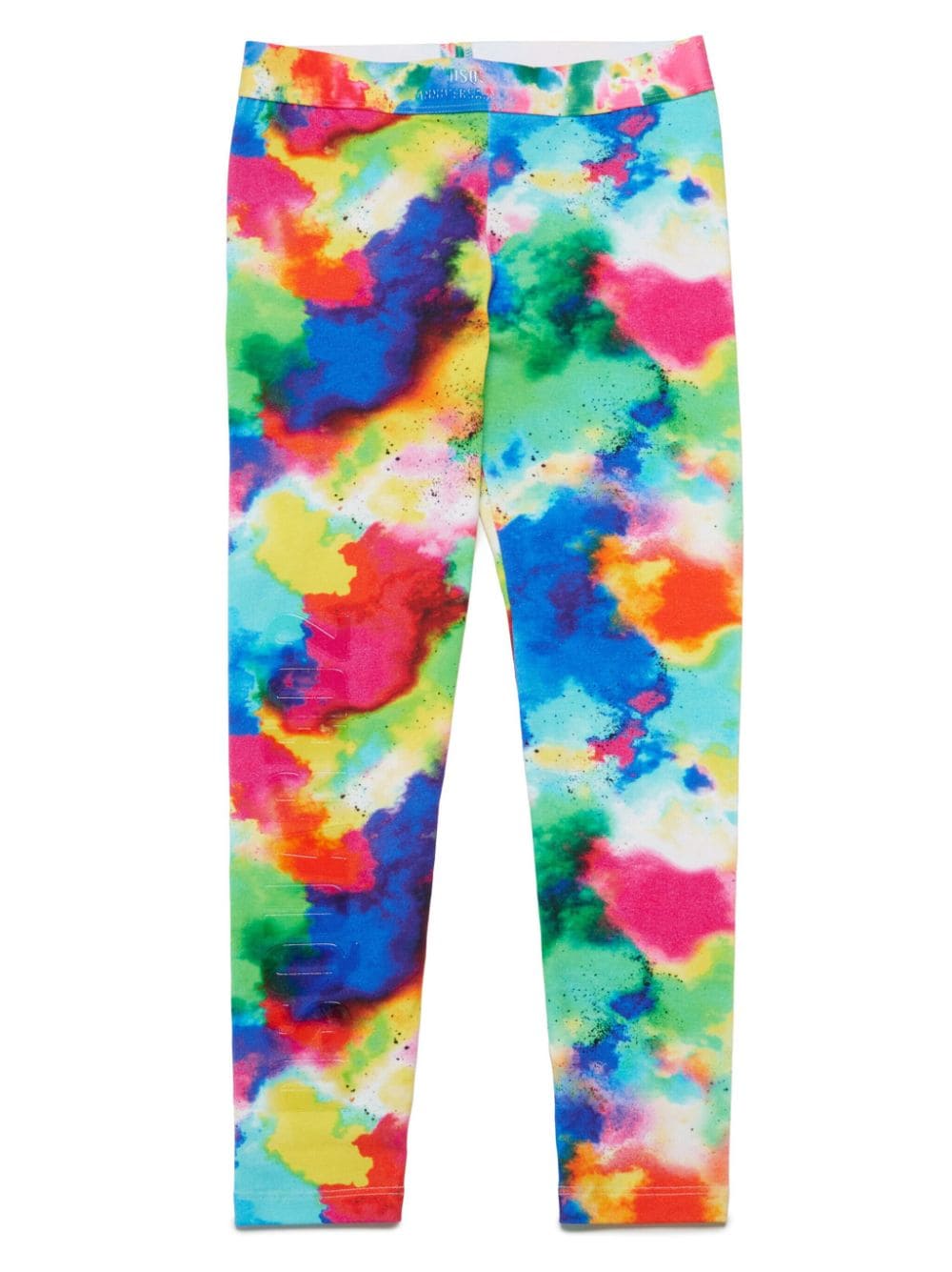 Dsquared2 Kids Leggings mit abstraktem Print - Blau von Dsquared2 Kids