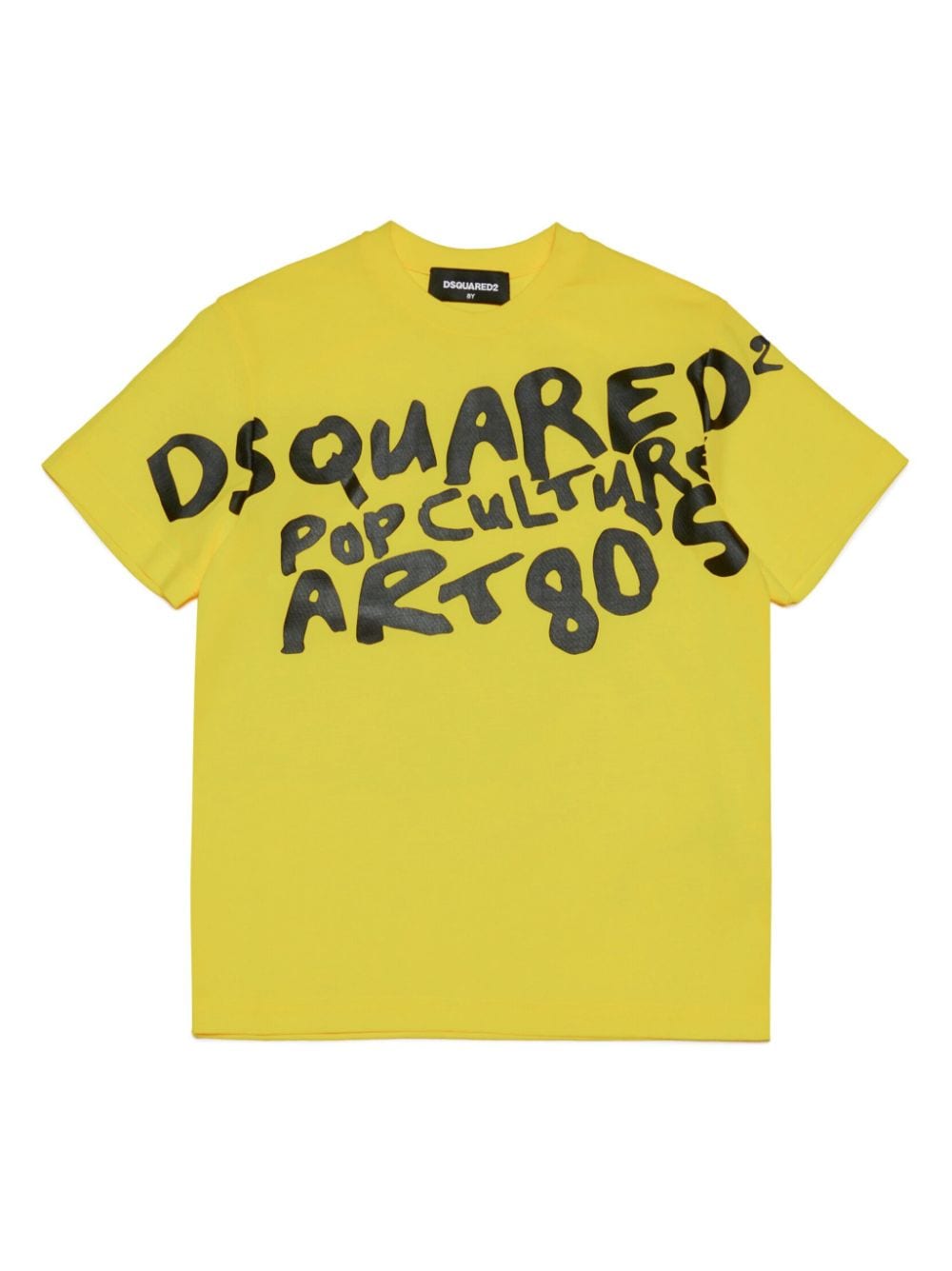 Dsquared2 Kids Pop Culture T-Shirt mit Logo-Print - Gelb von Dsquared2 Kids