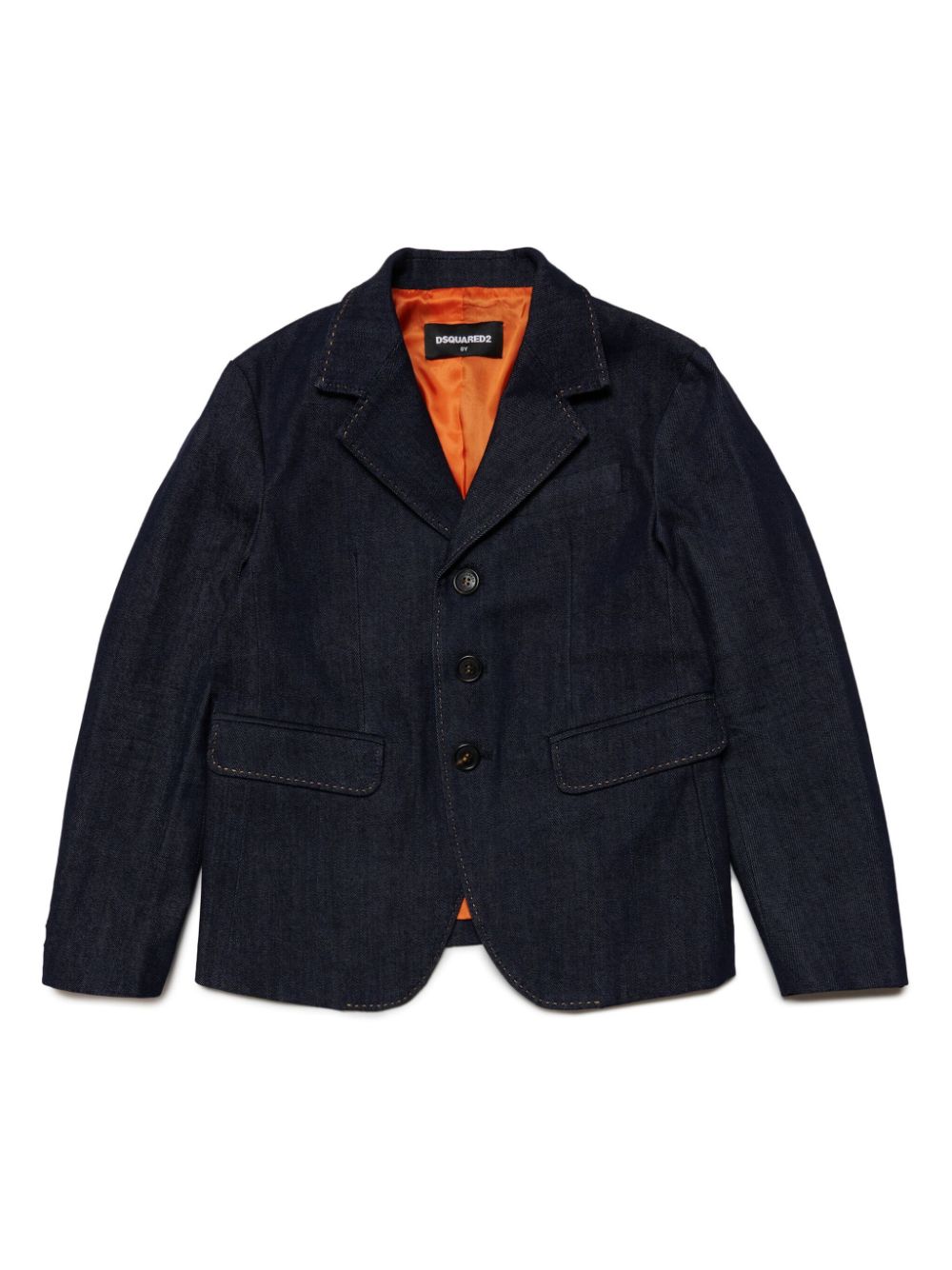 Dsquared2 Kids Sakko im Jeans-Look - Blau von Dsquared2 Kids