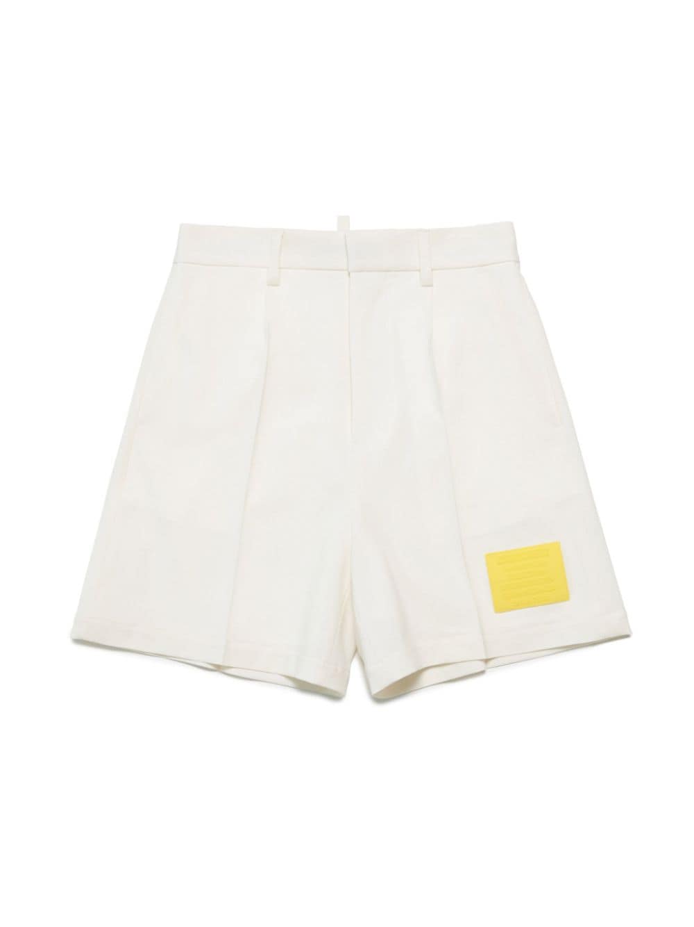 Dsquared2 Kids Shorts mit Logo-Applikation - Weiß von Dsquared2 Kids