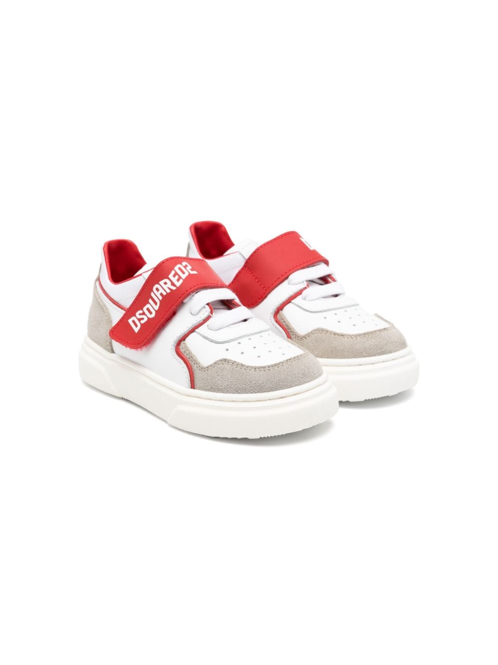 Dsquared2 Kids Sneakers mit Logo-Print - Weiß von Dsquared2 Kids