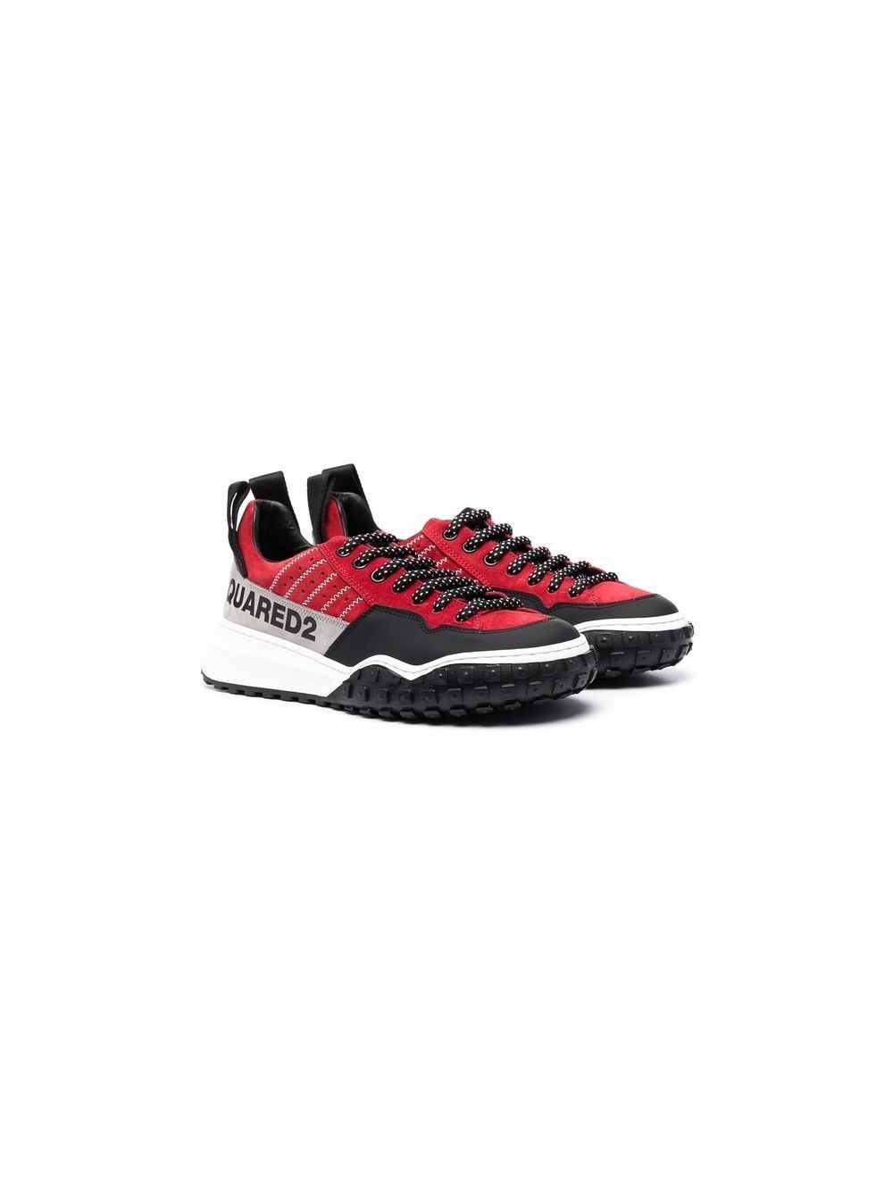 Dsquared2 Kids Sneakers mit Logo - Rot von Dsquared2 Kids