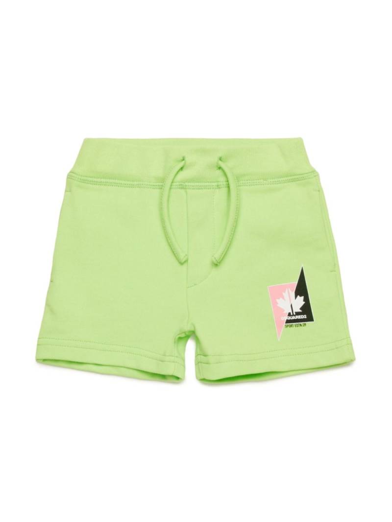 Dsquared2 Kids Sport Edtn. 09 Shorts - Grün von Dsquared2 Kids