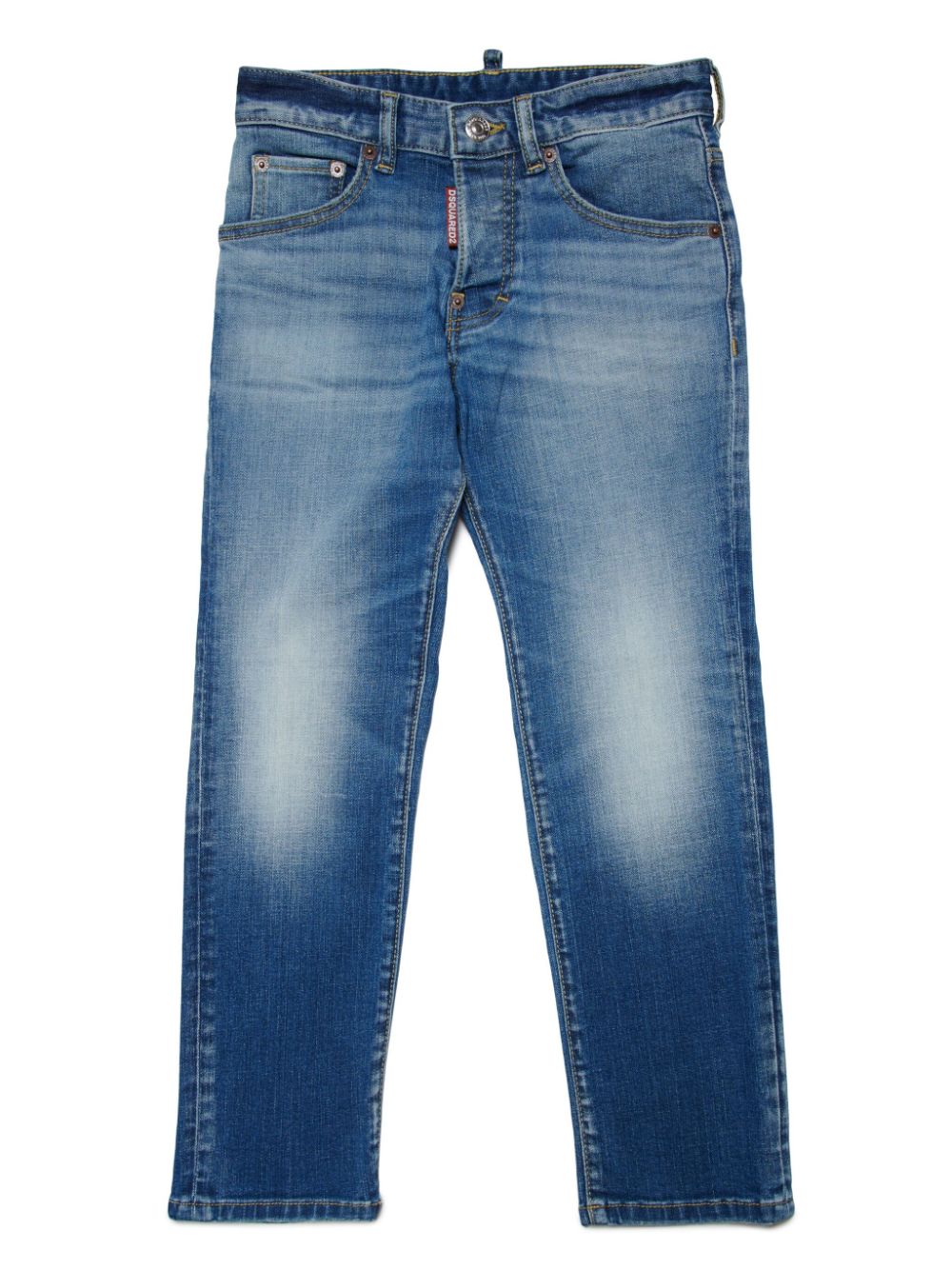 Dsquared2 Kids Stanislav Straight-Leg-Jeans - Blau von Dsquared2 Kids