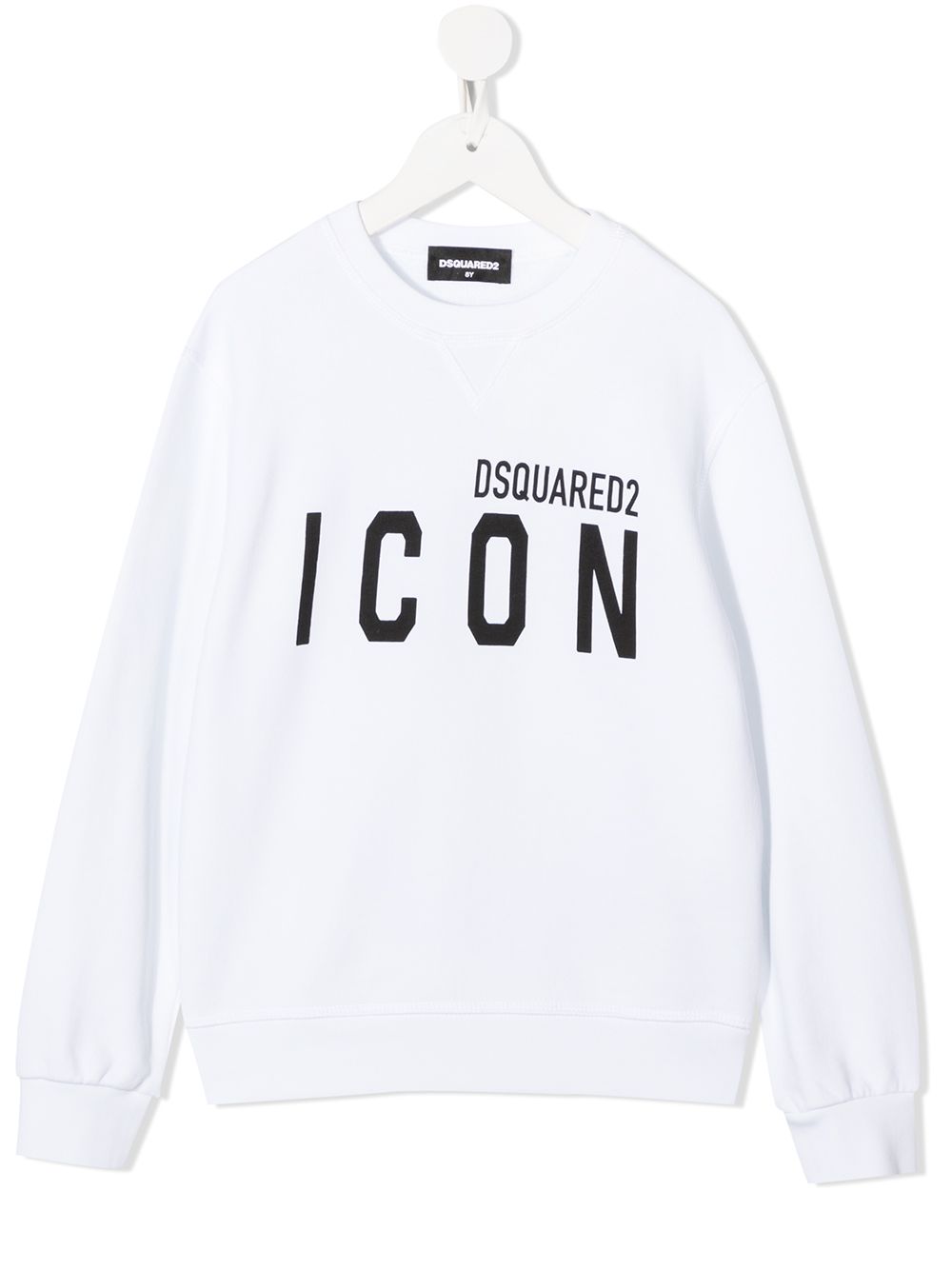 Dsquared2 Kids Sweatshirt mit "Icon"-Print - Weiß von Dsquared2 Kids