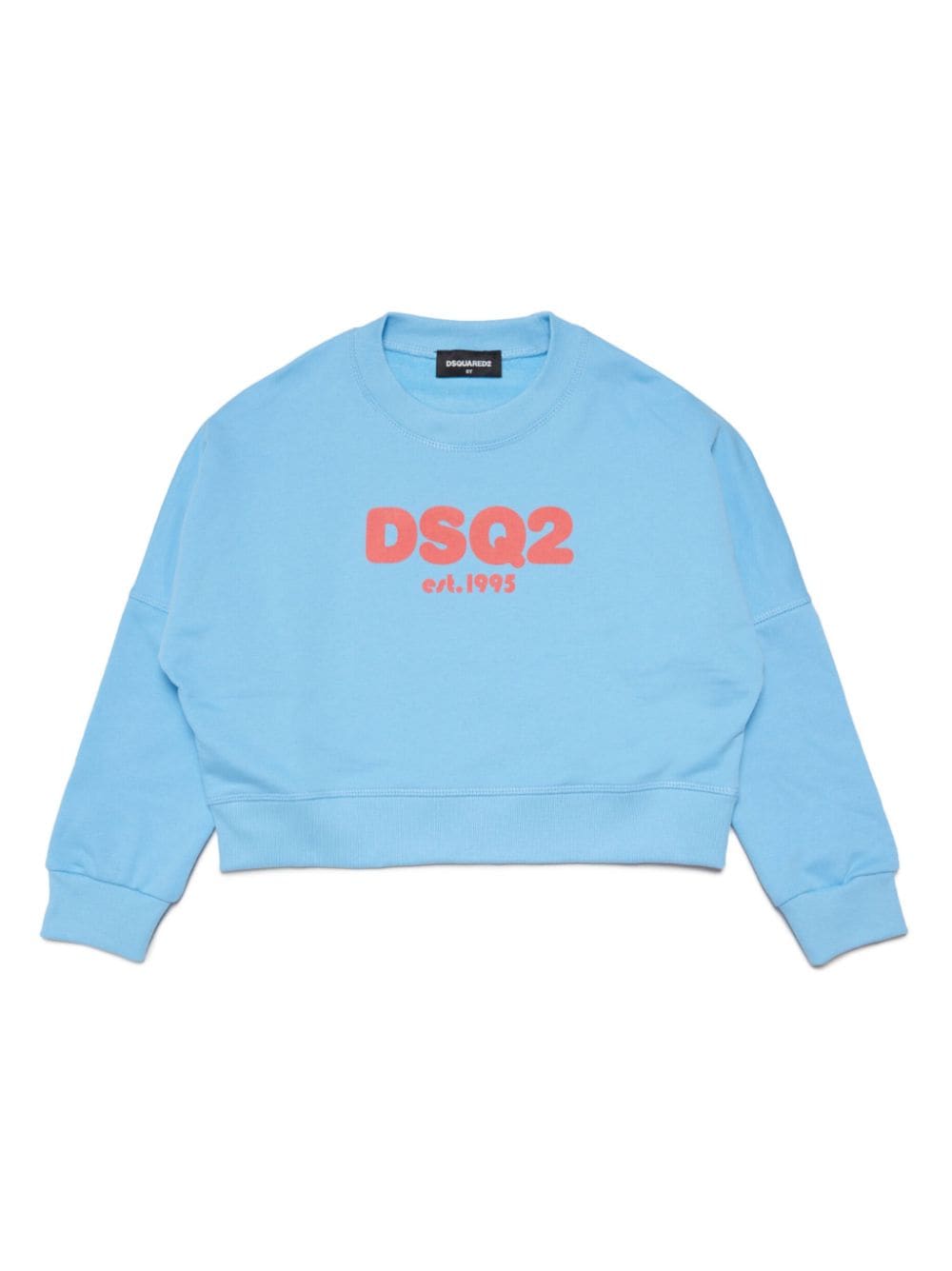 Dsquared2 Kids Sweatshirt mit Logo-Print - Blau von Dsquared2 Kids