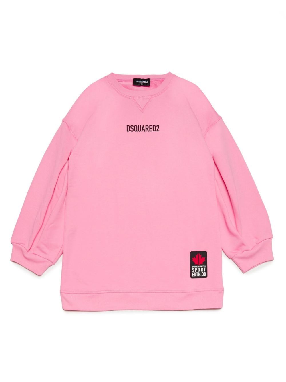 Dsquared2 Kids Sweatshirt mit Logo-Print - Rosa von Dsquared2 Kids