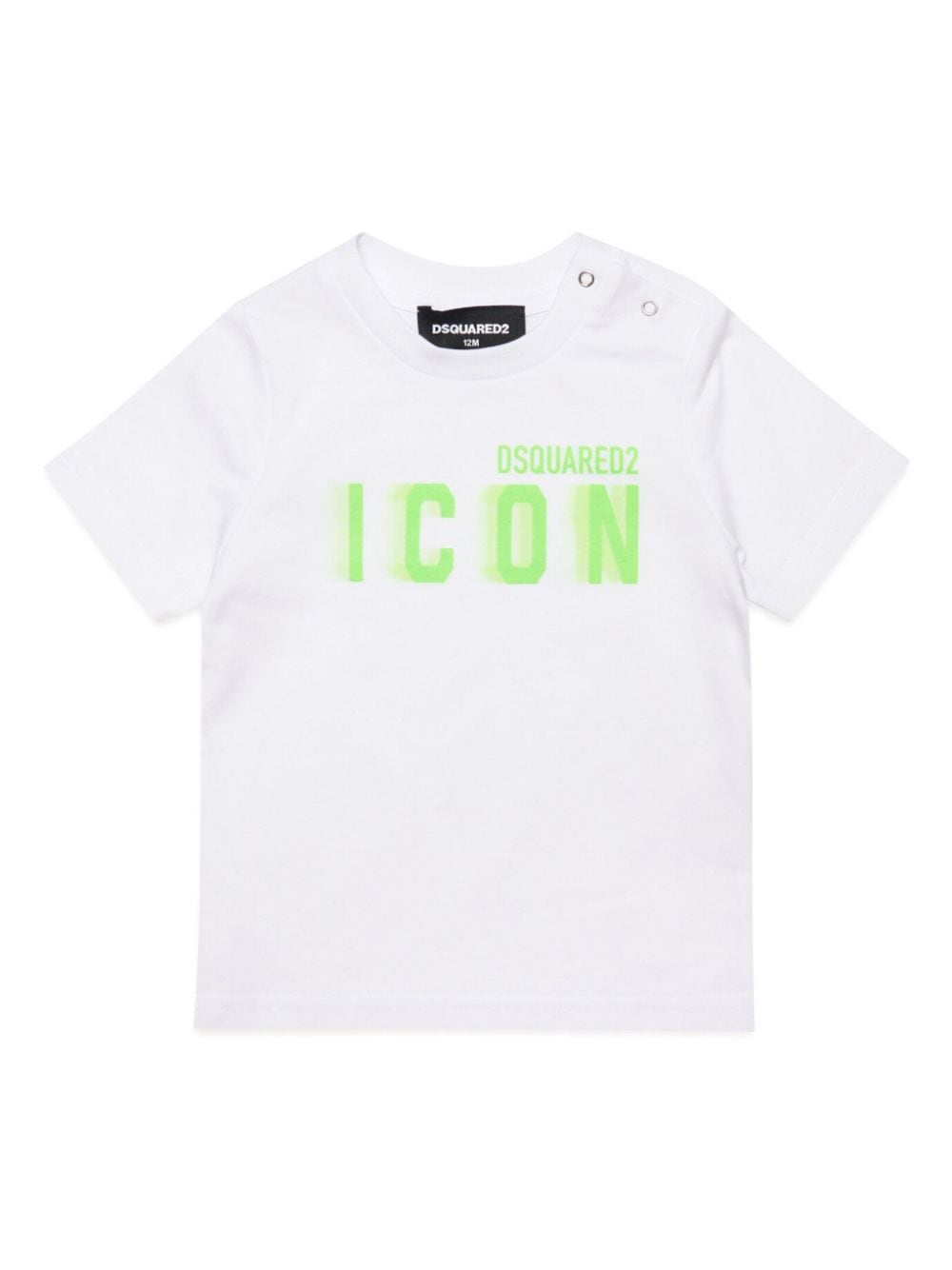 Dsquared2 Kids T-Shirt mit "Icon"-Print - Weiß von Dsquared2 Kids