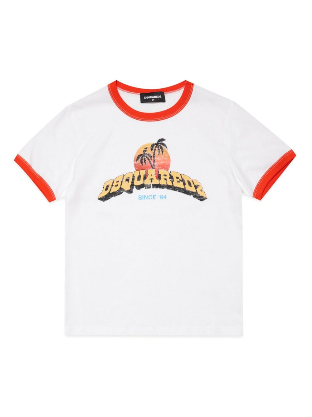 Dsquared2 Kids T-Shirt mit Logo-Print - Weiß von Dsquared2 Kids