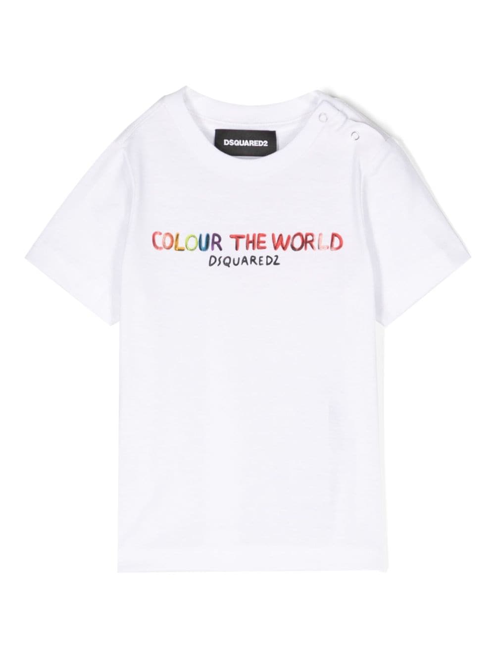 Dsquared2 Kids T-Shirt mit Slogan-Print - Weiß von Dsquared2 Kids