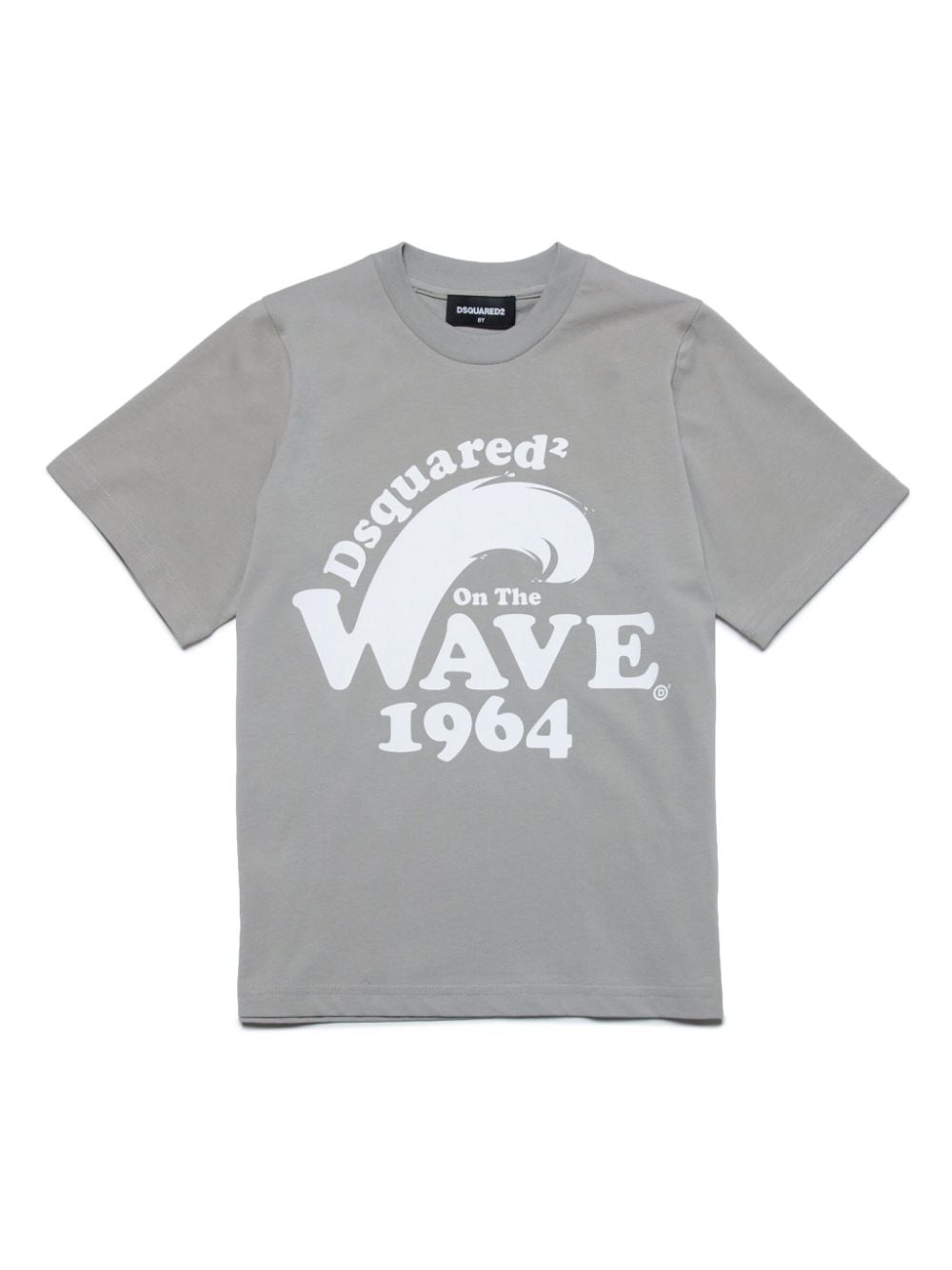 Dsquared2 Kids T-Shirt mit Wave-Print - Grau von Dsquared2 Kids