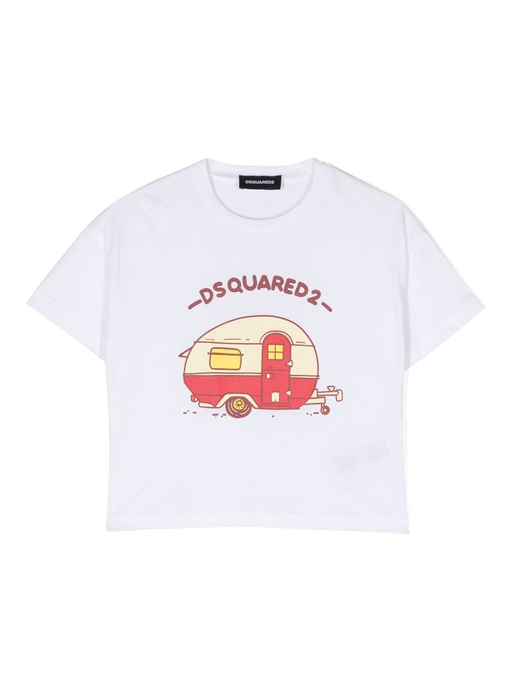 Dsquared2 Kids T-Shirt mit grafischem Print - Weiß von Dsquared2 Kids