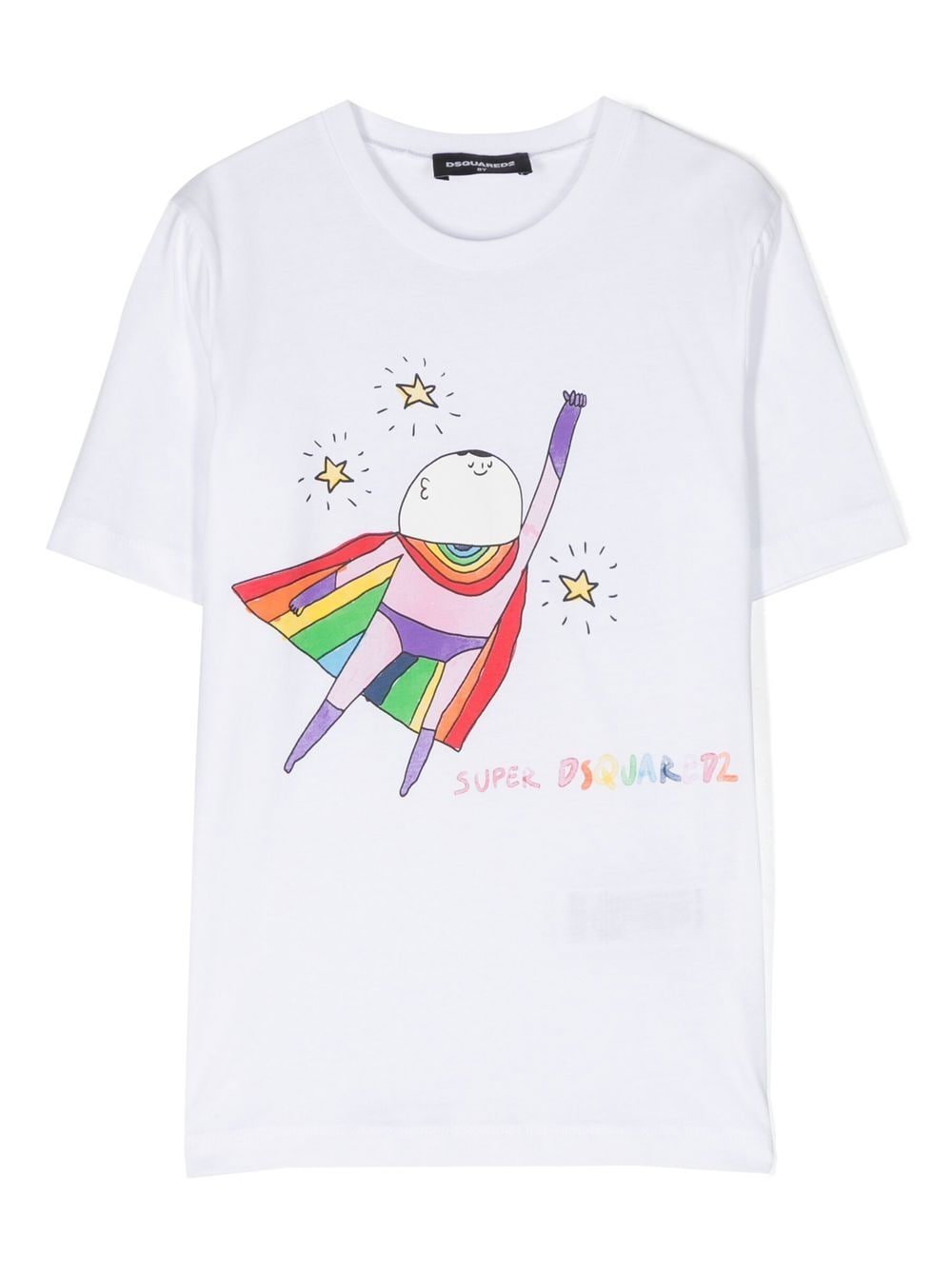 Dsquared2 Kids T-Shirt mit grafischem Print - Weiß von Dsquared2 Kids