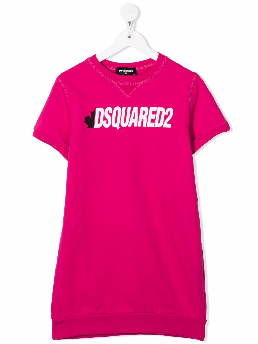 Dsquared2 Kids T-Shirtkleid mit Logo-Print - Rosa von Dsquared2 Kids