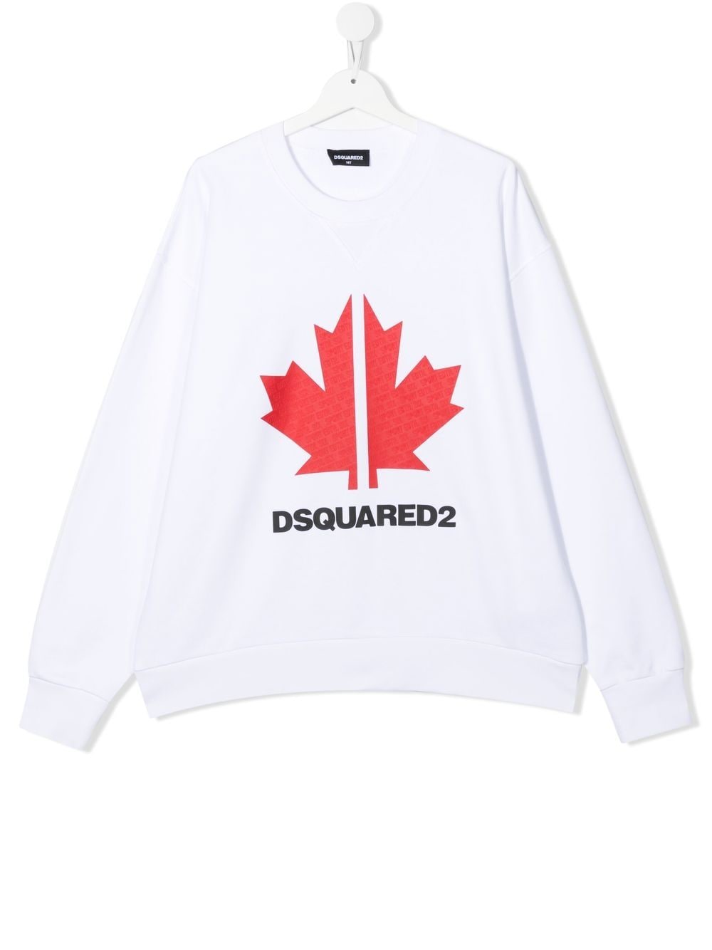 Dsquared2 Kids TEEN Sweatshirt mit Logo-Print - Weiß von Dsquared2 Kids