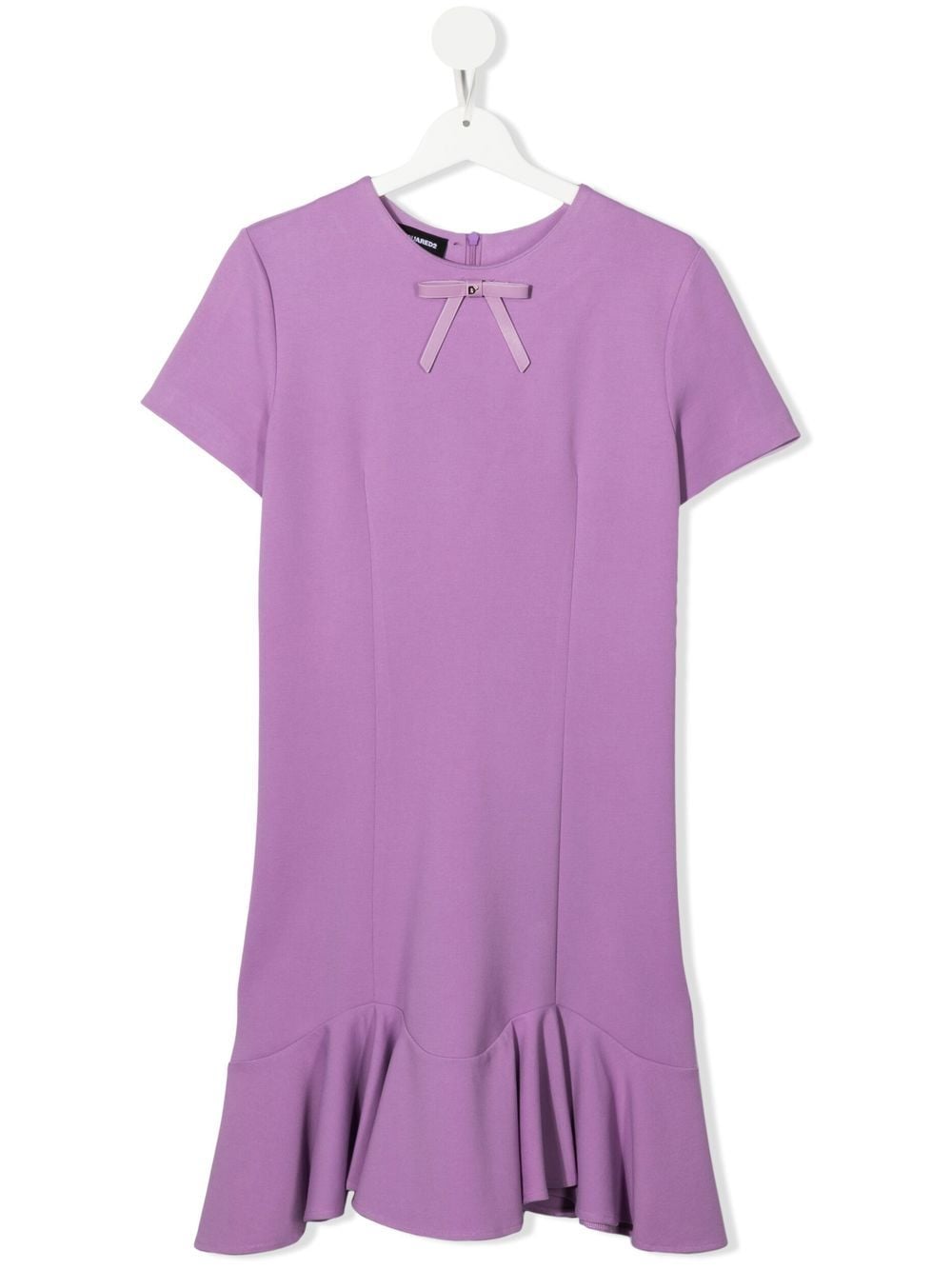 Dsquared2 Kids TEEN Kleid mit Volant-Saum - Violett von Dsquared2 Kids