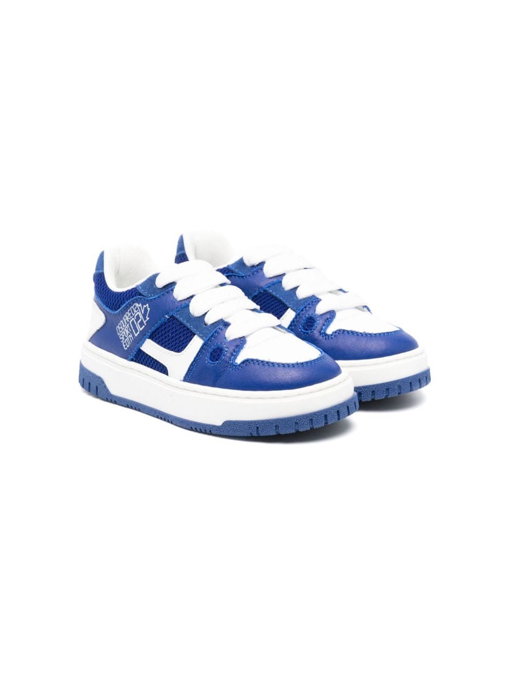 Dsquared2 Kids Zweifarbige Sneakers - Blau von Dsquared2 Kids