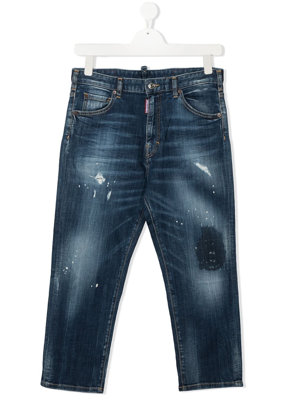 Dsquared2 Kids Jeans im Distressed-Look - Blau von Dsquared2 Kids