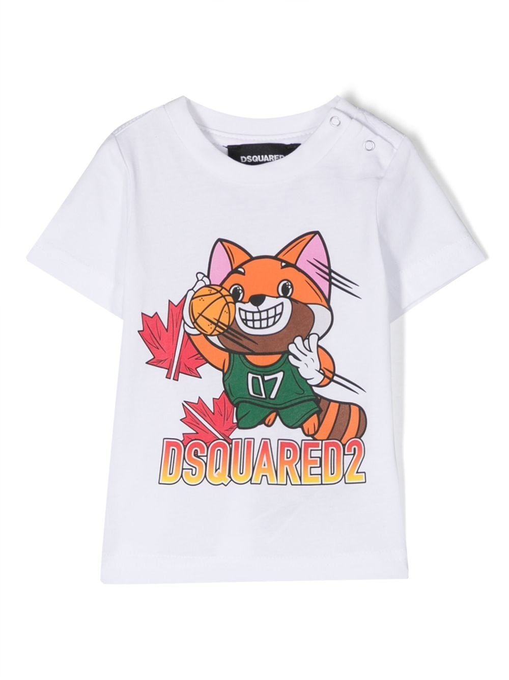 Dsquared2 Kids T-Shirt mit grafischem Print - Weiß von Dsquared2 Kids