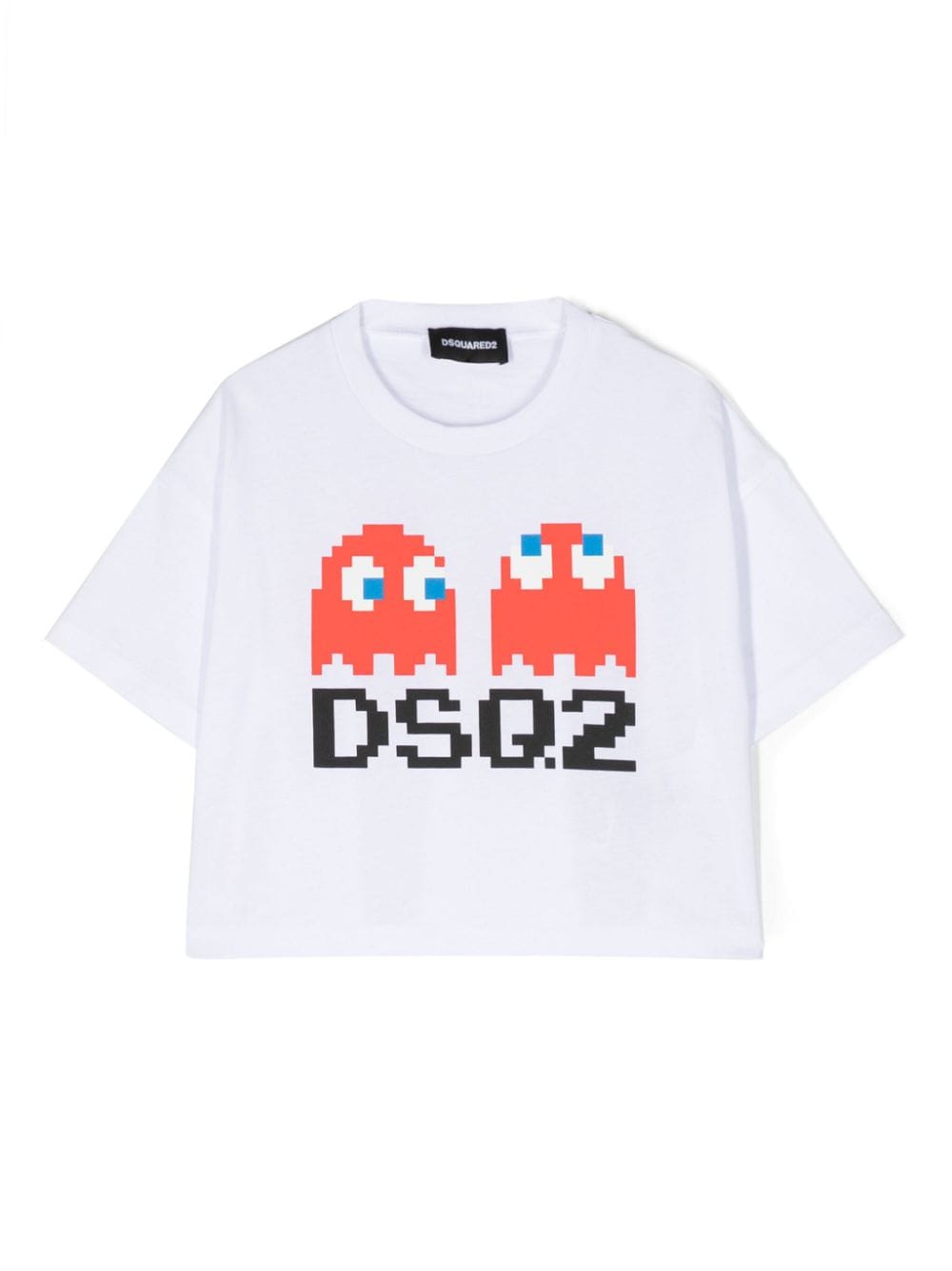 Dsquared2 Kids Cropped-Oberteil mit Print - Weiß von Dsquared2 Kids