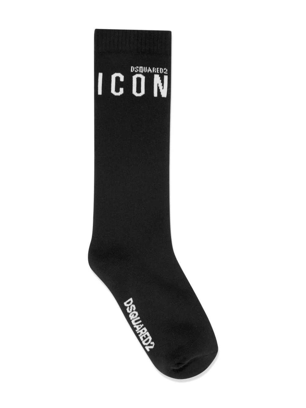 Dsquared2 Kids Socken mit Logo - Schwarz von Dsquared2 Kids