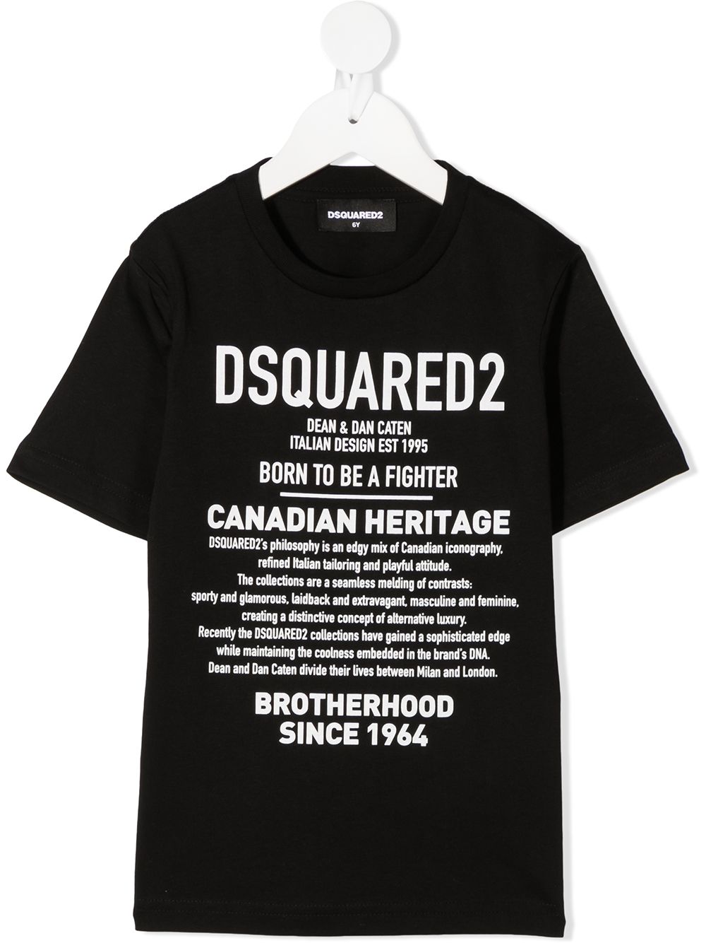 Dsquared2 Kids T-Shirt mit Logo-Print - Schwarz von Dsquared2 Kids