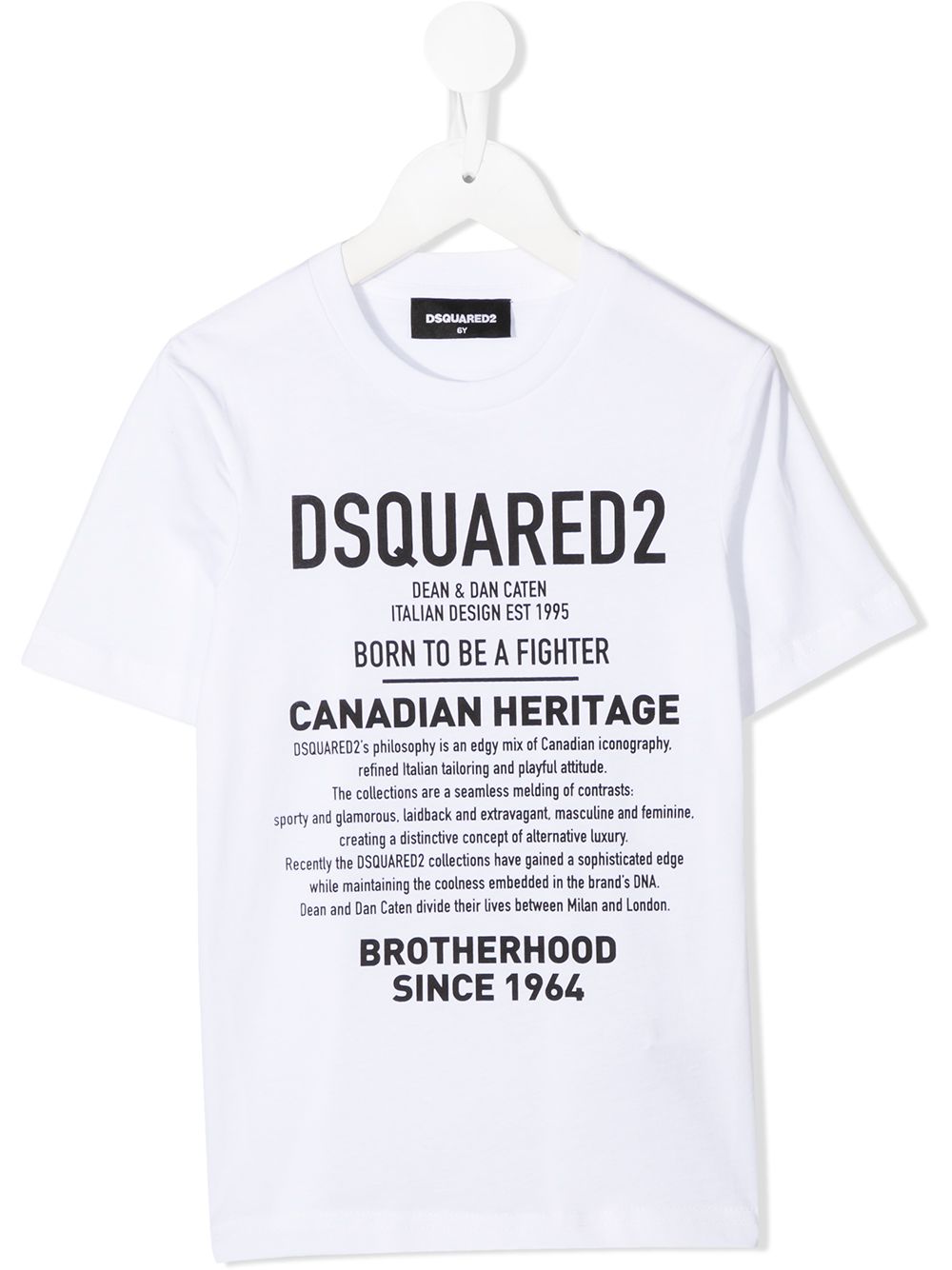 Dsquared2 Kids T-Shirt mit Logo-Print - Weiß von Dsquared2 Kids