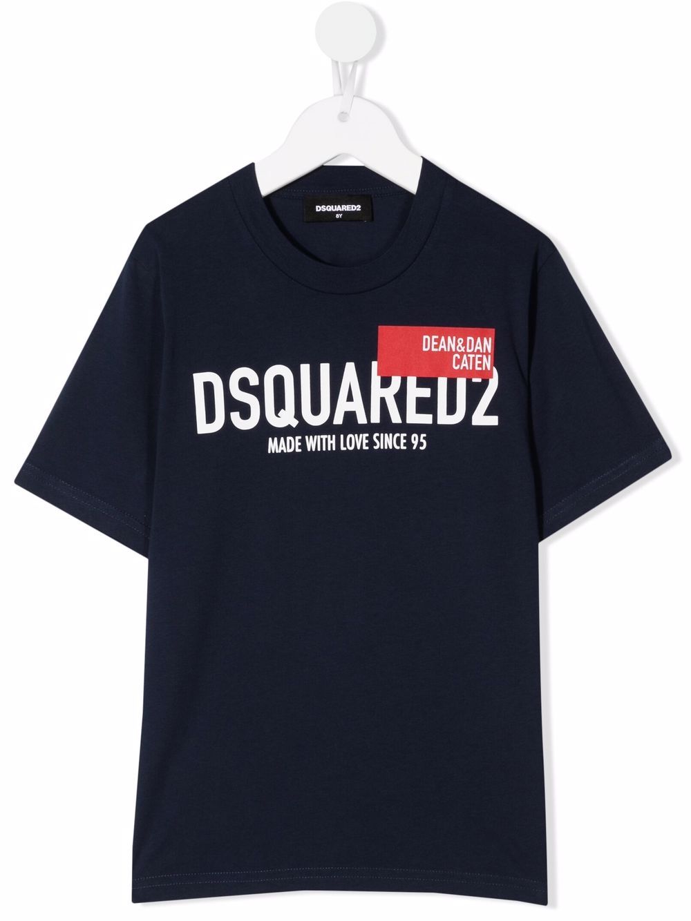 Dsquared2 Kids T-Shirt mit Logo-Print - Blau von Dsquared2 Kids