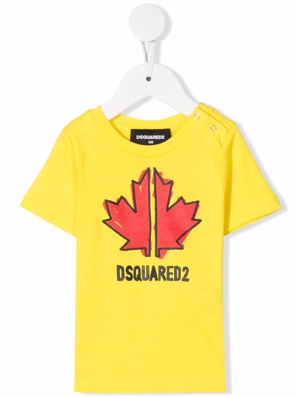 Dsquared2 Kids T-Shirt mit Logo-Print - Gelb von Dsquared2 Kids