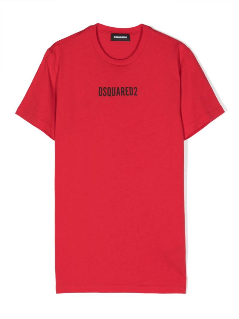 Dsquared2 Kids T-Shirt mit Logo-Print - Rot von Dsquared2 Kids