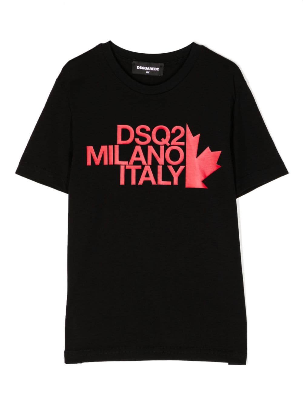 Dsquared2 Kids T-Shirt mit Logo-Print - Schwarz von Dsquared2 Kids