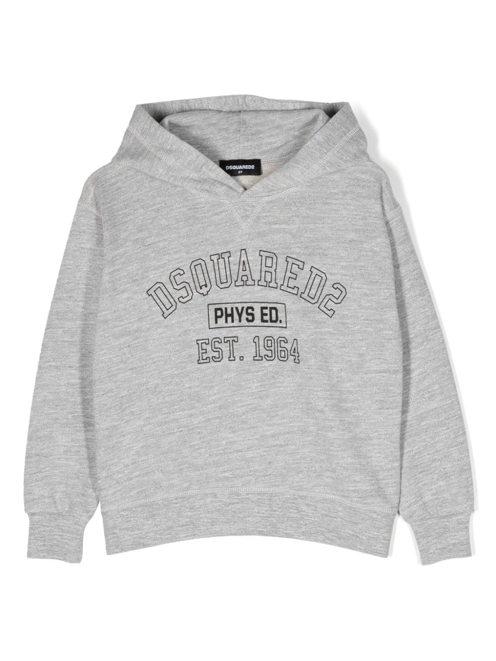 Dsquared2 Kids Hoodie mit Logo-Print - Grau von Dsquared2 Kids