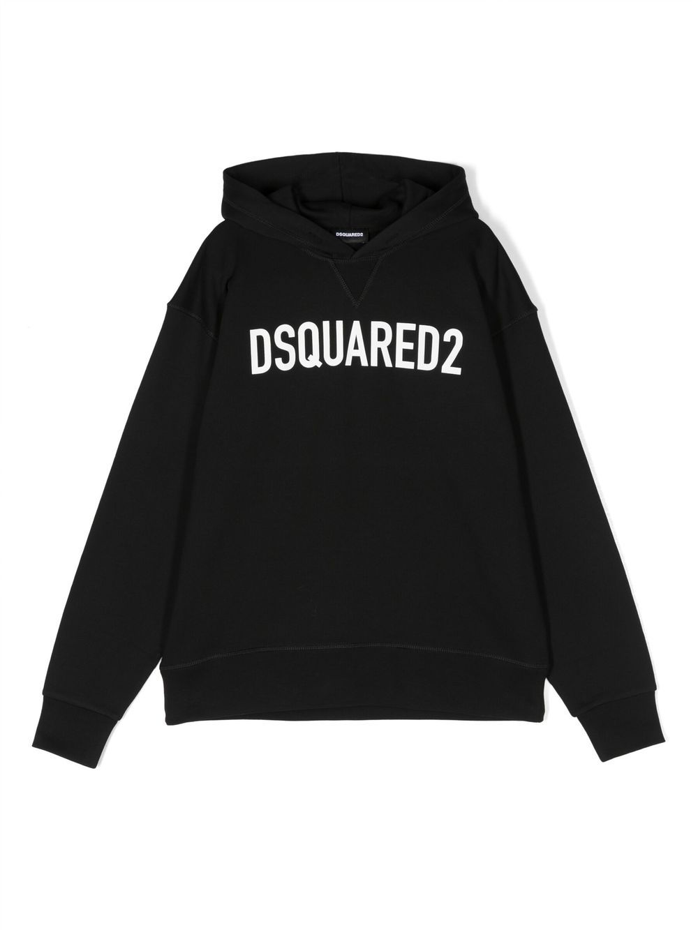 Dsquared2 Kids Hoodie mit Logo-Print - Schwarz von Dsquared2 Kids