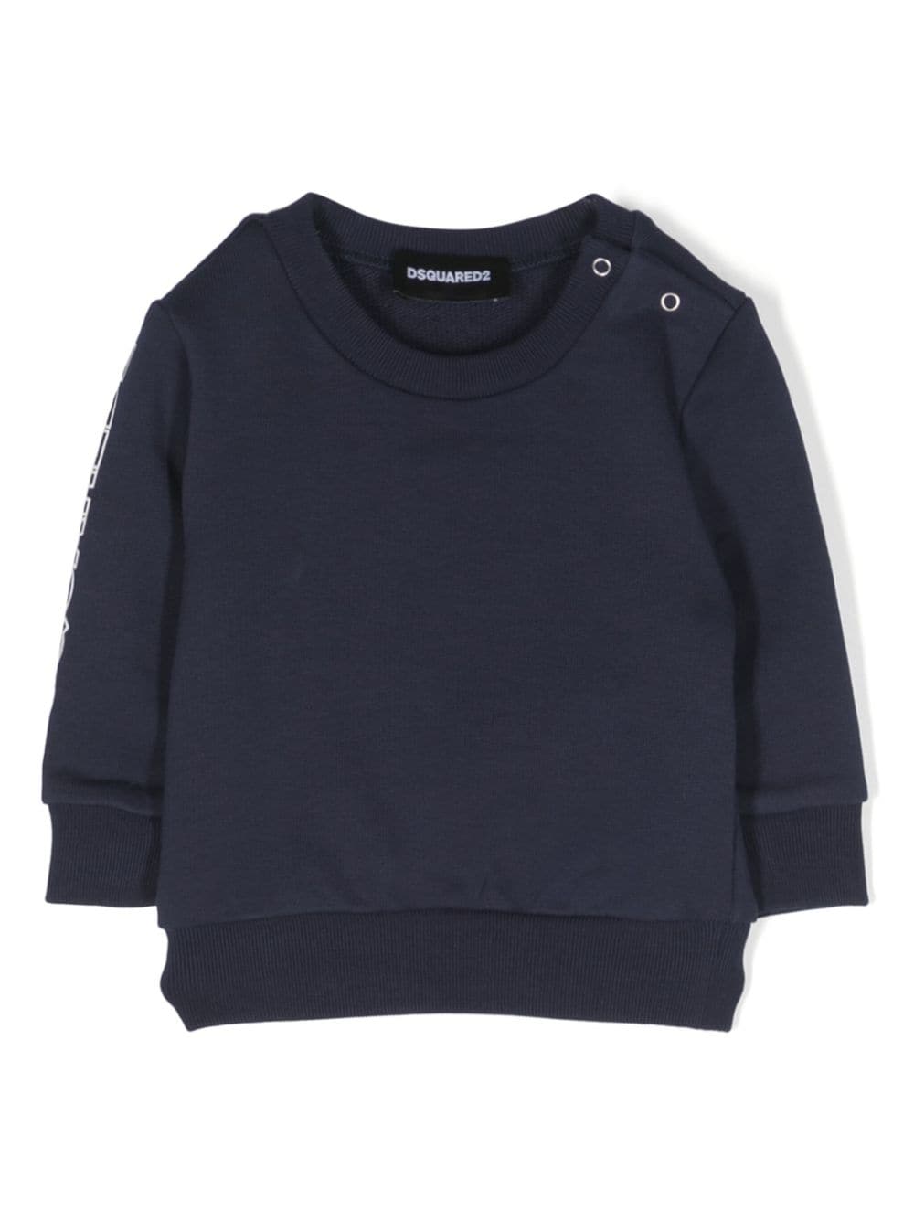 Dsquared2 Kids Sweatshirt mit Logo-Print - Blau von Dsquared2 Kids