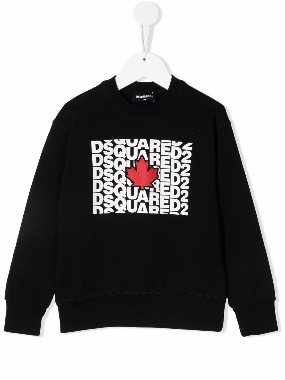 Dsquared2 Kids Sweatshirt mit Logo-Print - Schwarz von Dsquared2 Kids