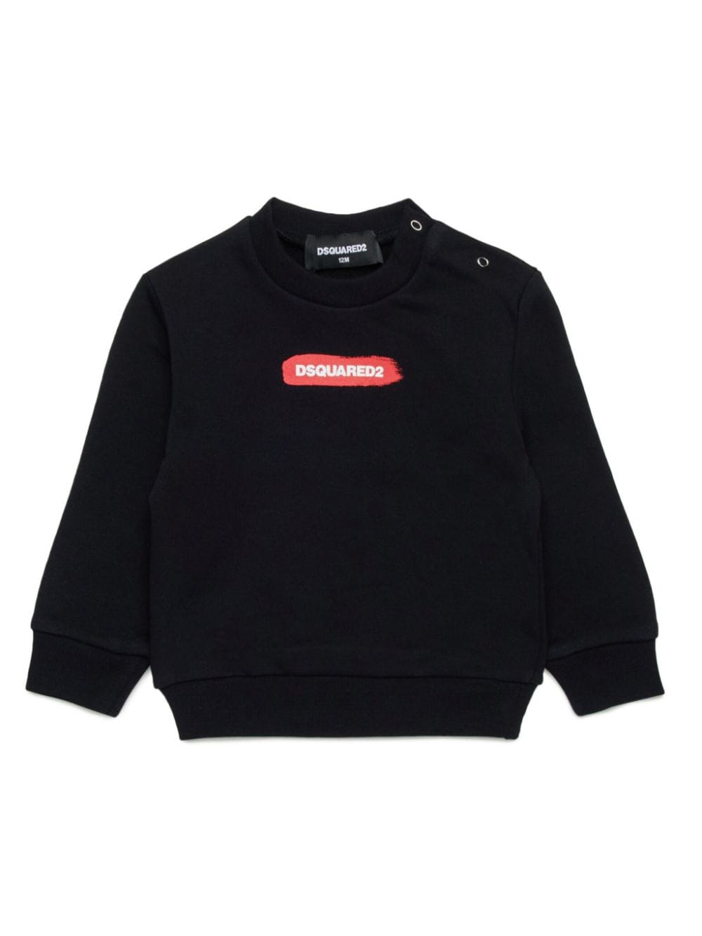 Dsquared2 Kids Sweatshirt mit Logo-Print - Schwarz von Dsquared2 Kids