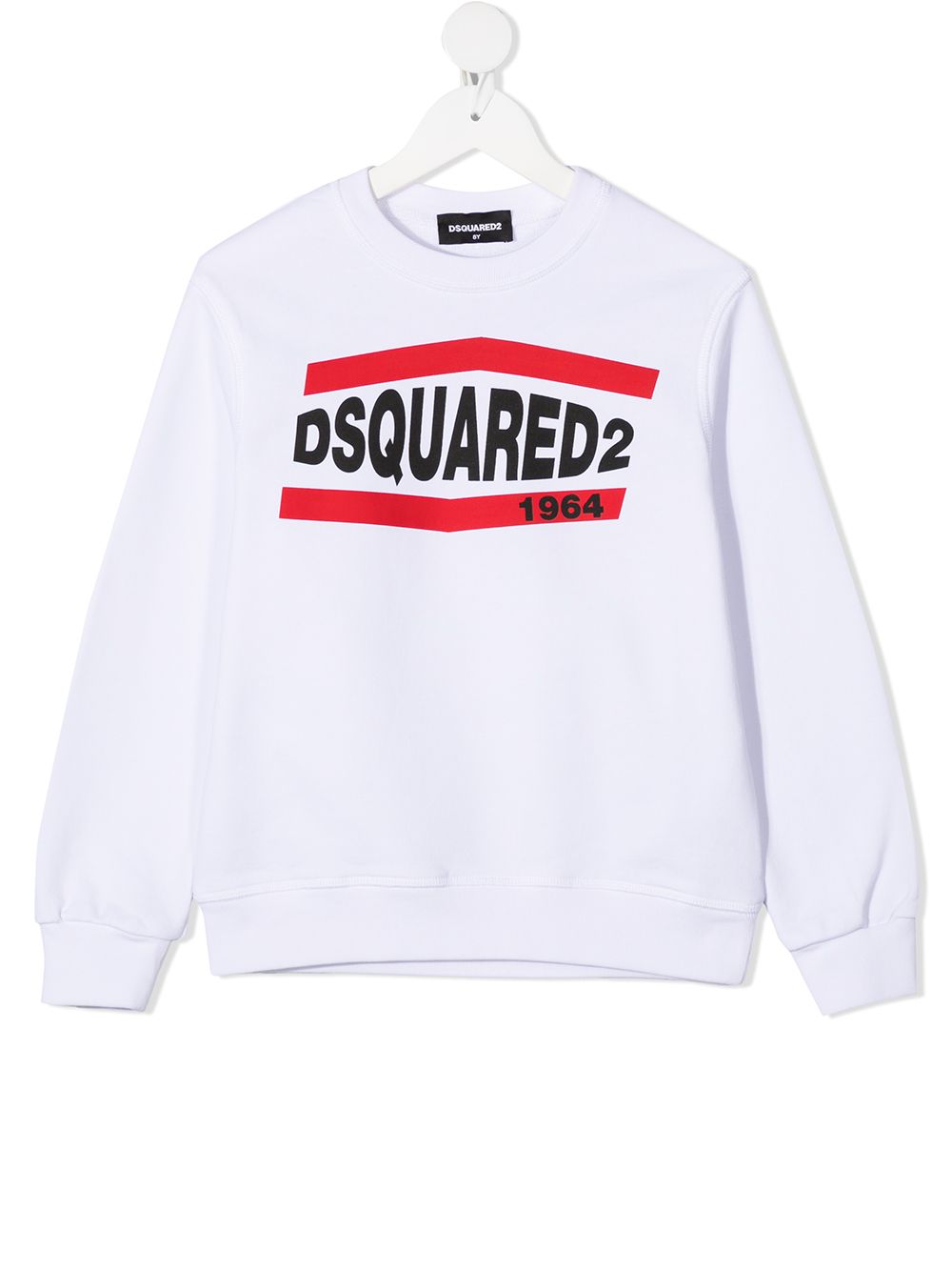 Dsquared2 Kids Sweatshirt mit Logo-Print - Weiß von Dsquared2 Kids