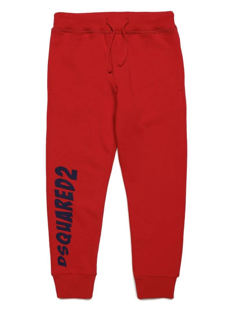 Dsquared2 Kids Jogginghose mit Logo-Print - Rot von Dsquared2 Kids