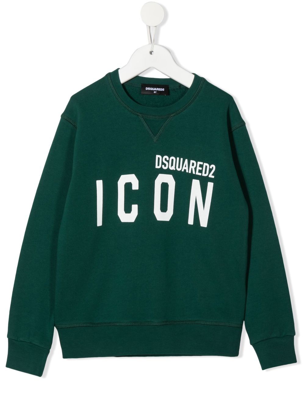 Dsquared2 Kids Sweatshirt mit Logo-Print - Grün von Dsquared2 Kids