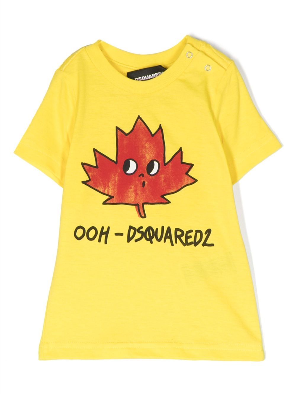 Dsquared2 Kids T-Shirt mit Logo-Print - Gelb von Dsquared2 Kids