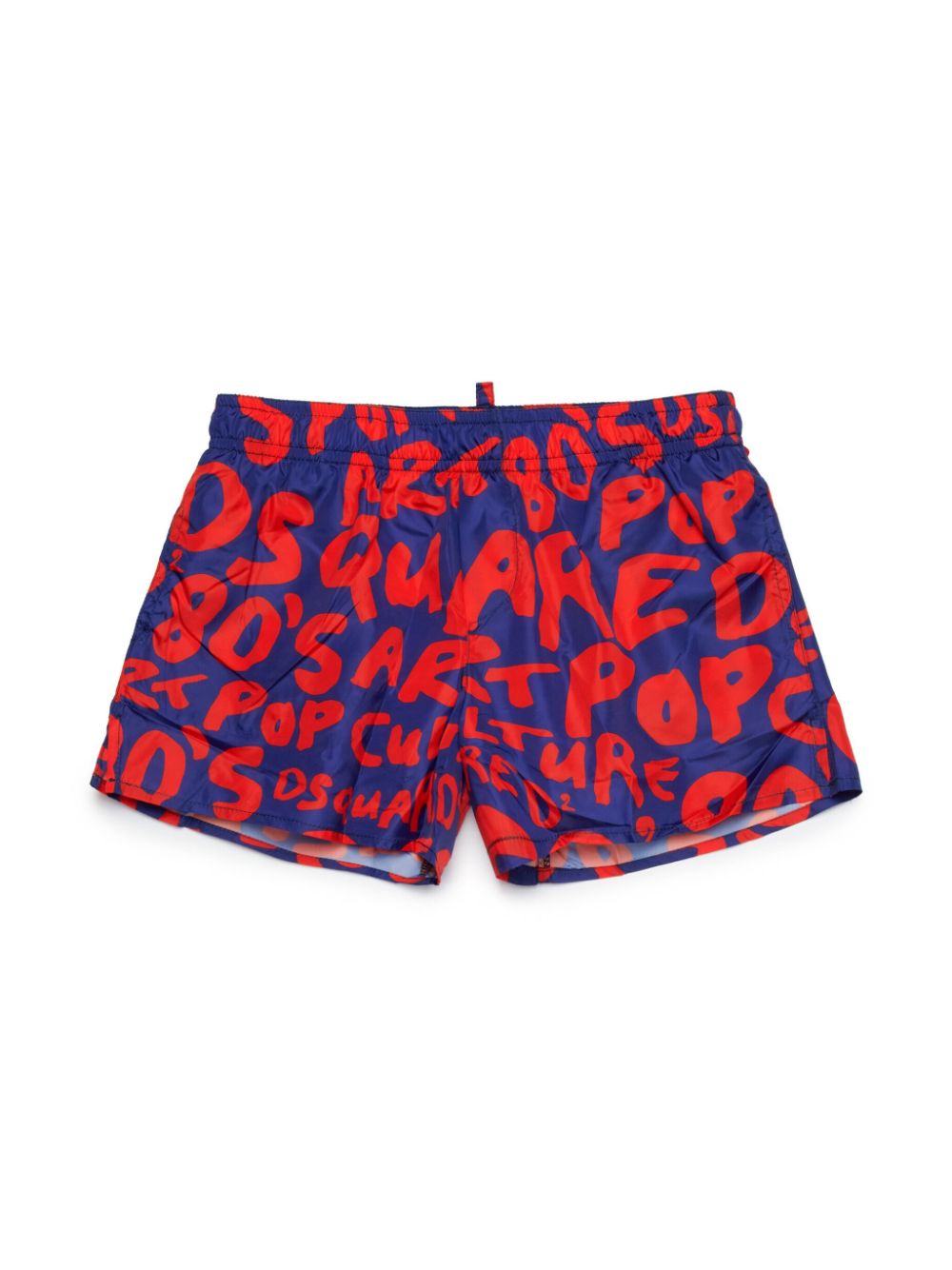 Dsquared2 Kids Badeshorts mit Logo-Print - Blau von Dsquared2 Kids