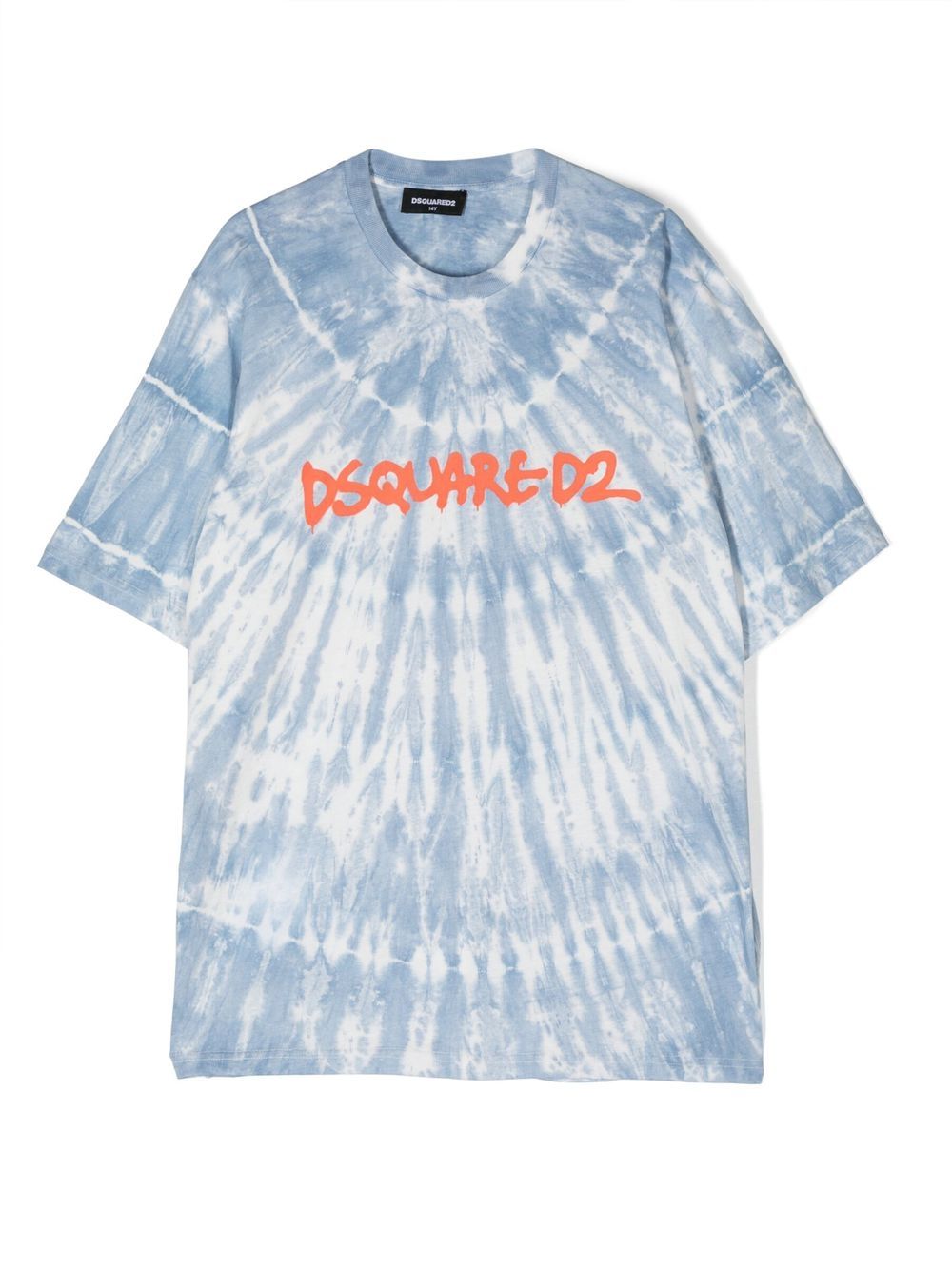 Dsquared2 Kids T-Shirt mit Batikmuster - Blau von Dsquared2 Kids
