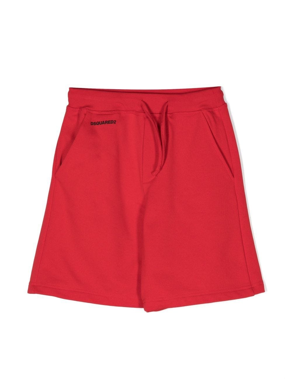 Dsquared2 Kids Joggingshorts mit Logo-Print - Rot von Dsquared2 Kids