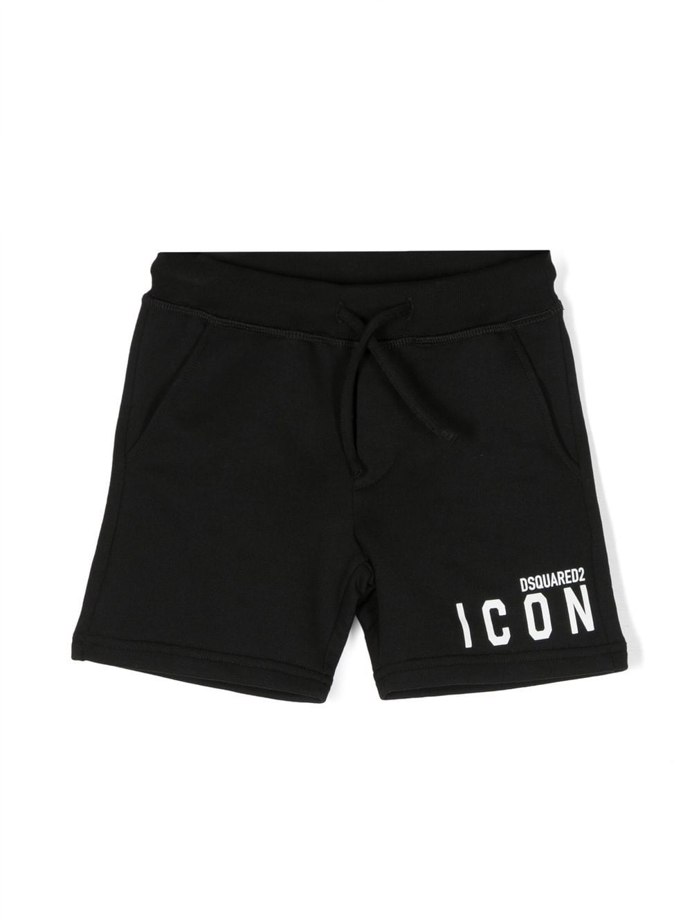 Dsquared2 Kids Joggingshorts mit Logo-Print - Schwarz von Dsquared2 Kids