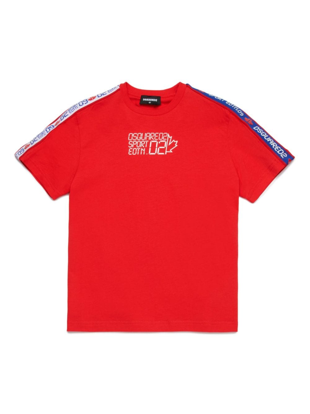 Dsquared2 Kids T-Shirt mit Logo-Streifen - Rot von Dsquared2 Kids