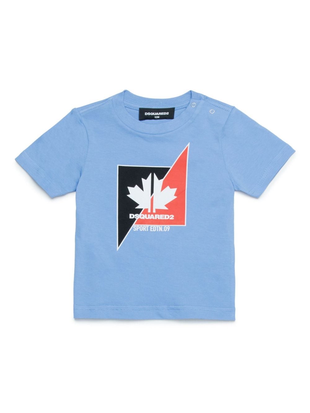 Dsquared2 Kids T-Shirt mit Ahornblatt-Print - Blau von Dsquared2 Kids