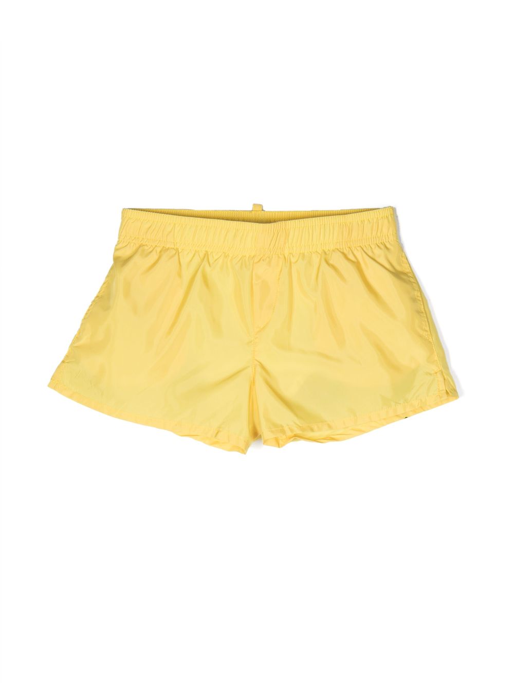 Dsquared2 Kids Badeshorts mit "Icon"-Print - Gelb von Dsquared2 Kids