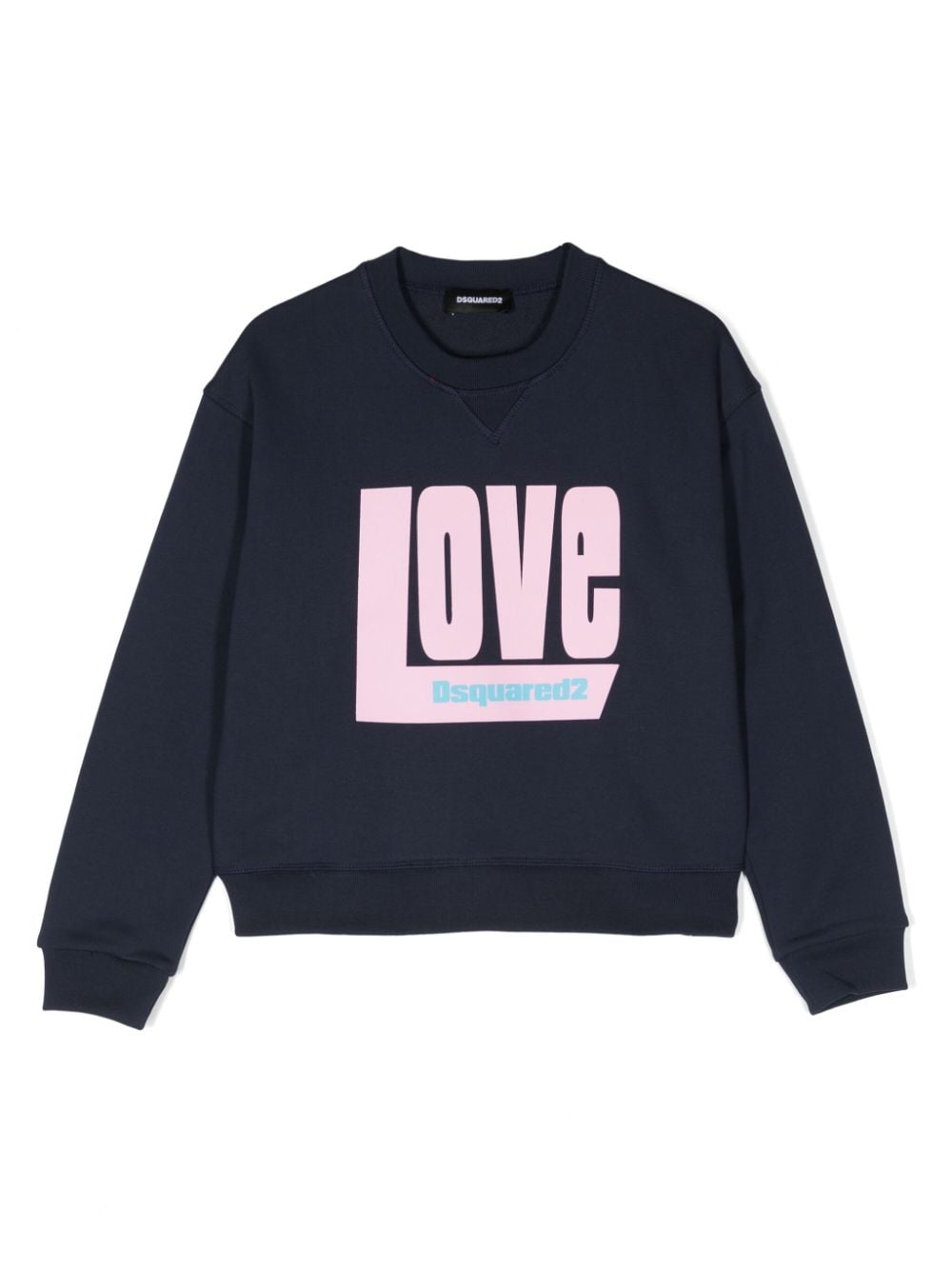 Dsquared2 Kids Sweatshirt mit Slogan-Print - Blau von Dsquared2 Kids